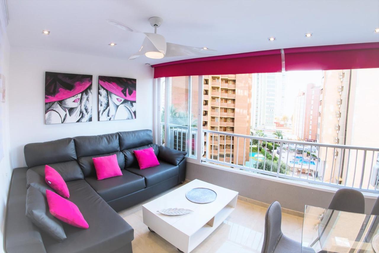 My Sweet Pink Daire Benidorm Dış mekan fotoğraf