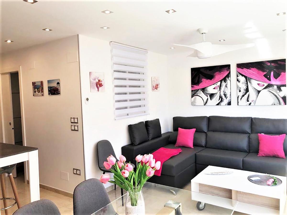 My Sweet Pink Daire Benidorm Dış mekan fotoğraf