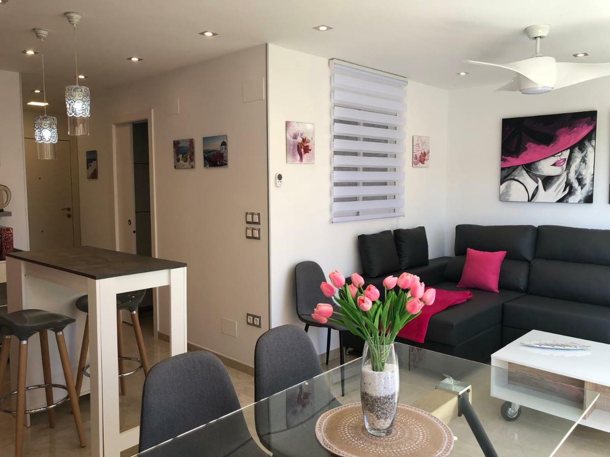 My Sweet Pink Daire Benidorm Dış mekan fotoğraf